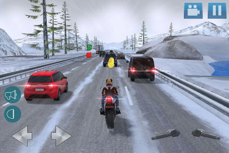 Mega Jogo de Motos Com Gráficos Incríveis Para Android – Moto Traffic Bike  Race Game 3d 