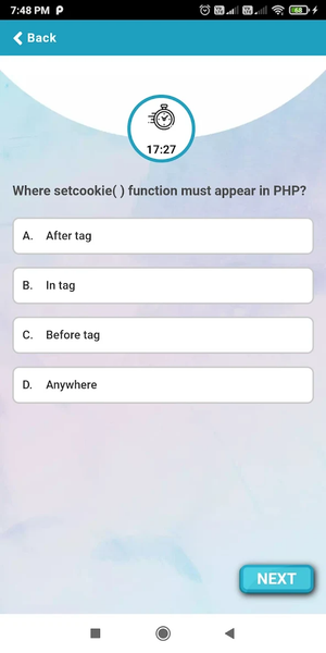 Learn PHP - Example and editor - Image screenshot of android app