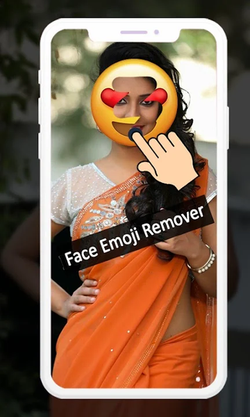 Emoji Remover From Face - Image screenshot of android app