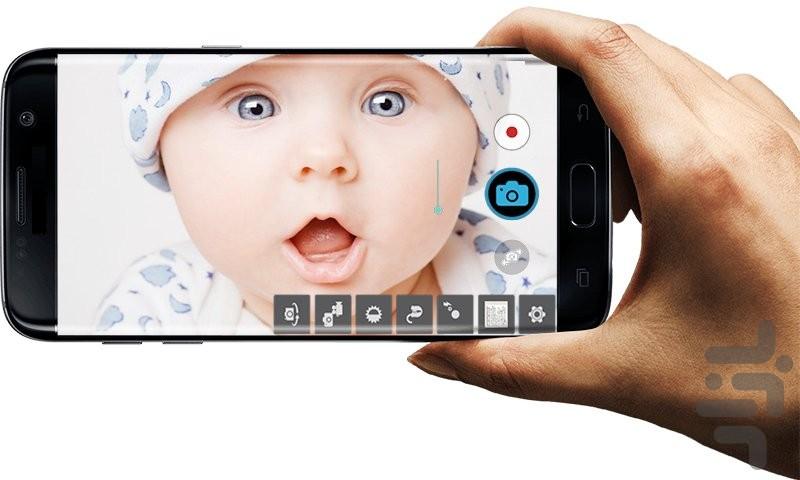 دوربین عکاسی حرفه ای - عکس برنامه موبایلی اندروید