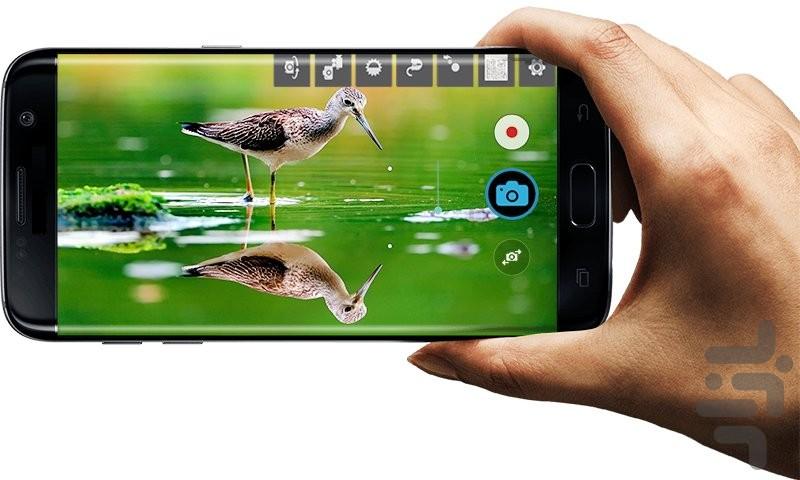 دوربین عکاسی حرفه ای - عکس برنامه موبایلی اندروید