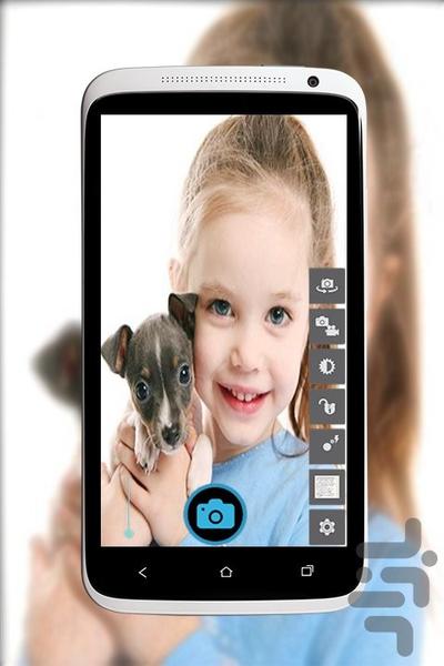 دوربین عکاسی حرفه ای - عکس برنامه موبایلی اندروید