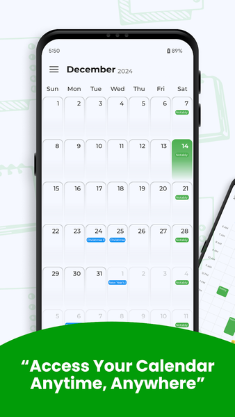 Smart Calendar - عکس برنامه موبایلی اندروید