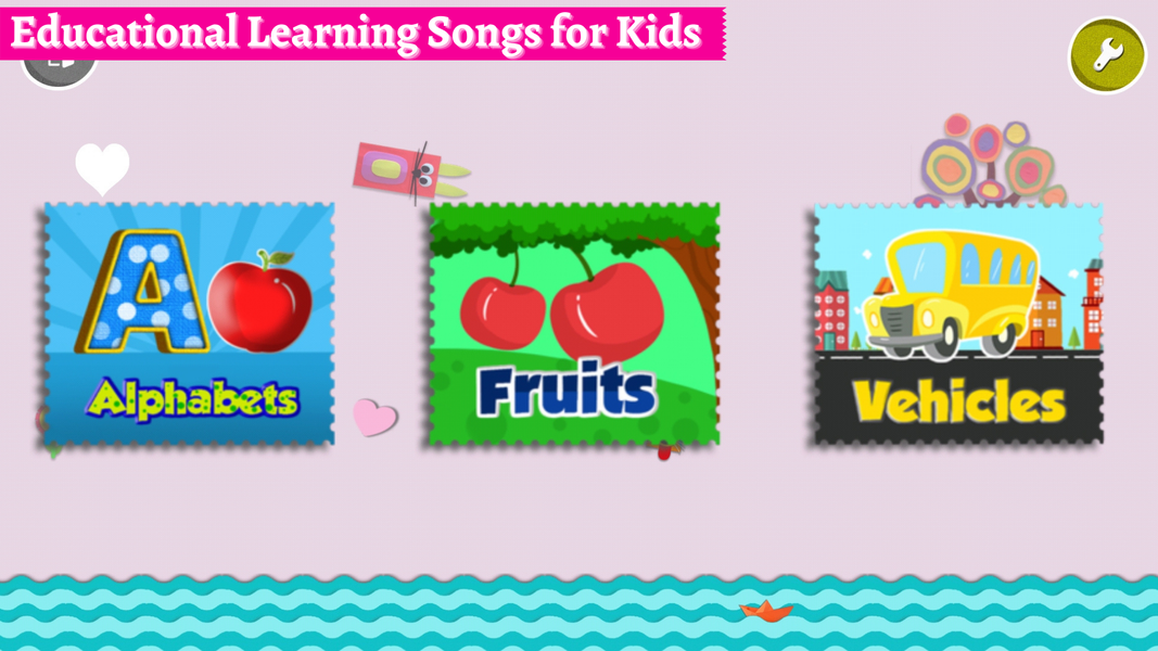 Kids Preschool Learning Songs - Image screenshot of android app