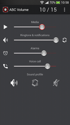 ABC Volume - Image screenshot of android app