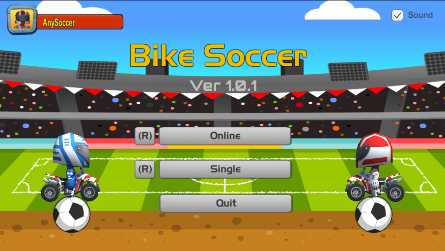 BikeSoccer - عکس بازی موبایلی اندروید