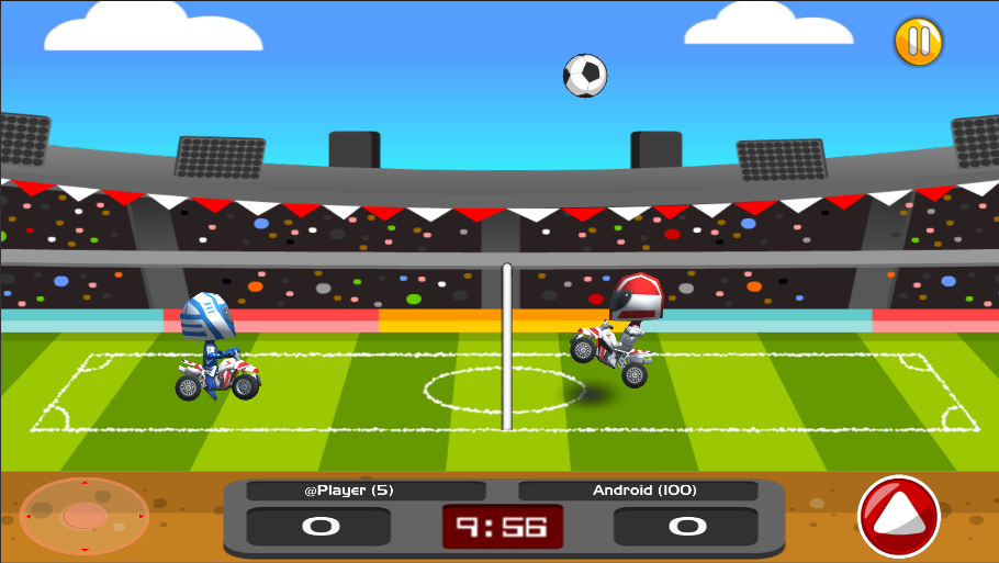 BikeSoccer - عکس بازی موبایلی اندروید