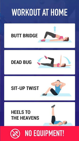 Abs Workout - Image screenshot of android app
