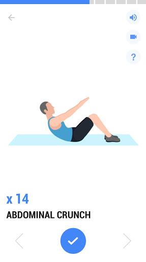Abs Workout - 30-Day Six Pack - Image screenshot of android app