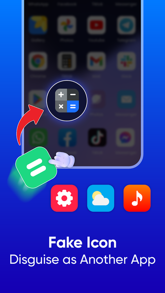 Calculator Lock: Secret Vault - عکس برنامه موبایلی اندروید