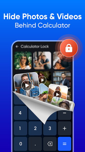 Calculator Lock: Secret Vault - عکس برنامه موبایلی اندروید