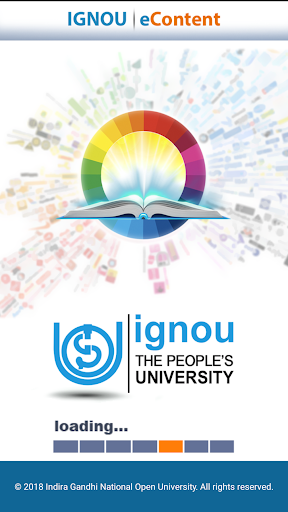 IGNOU e-Content - Image screenshot of android app