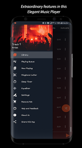 Muzic: Music Player - Image screenshot of android app