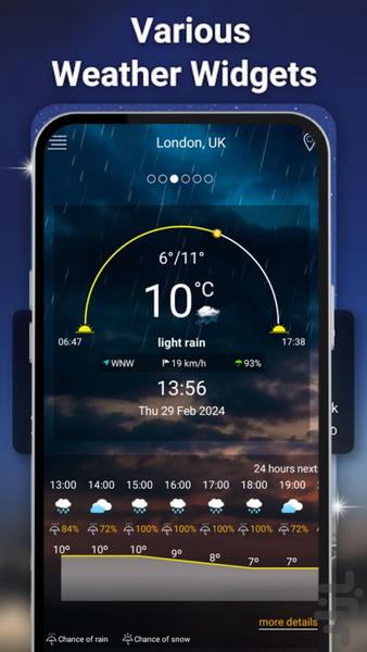 Real Weather - هواشناسی 2024 - Image screenshot of android app