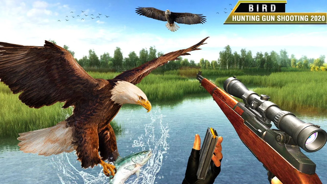 Bird Shooter Hunting Gun Games - عکس بازی موبایلی اندروید