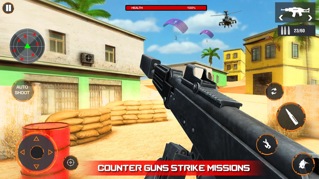 Counter guns strike: Offline 3 - Gameplay image of android game