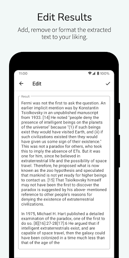 OCR - Image to Text - Extract - عکس برنامه موبایلی اندروید