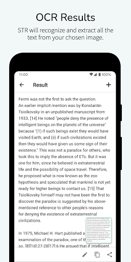 OCR - Image to Text - Extract - عکس برنامه موبایلی اندروید