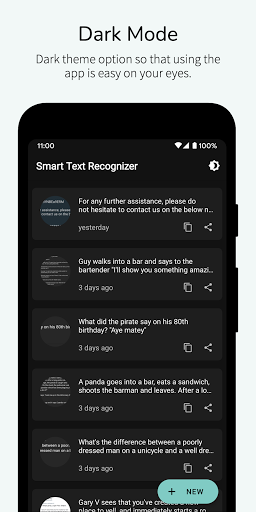 OCR - Image to Text - Extract - عکس برنامه موبایلی اندروید