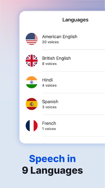 AI Voice Generator, TTS: Svara - عکس برنامه موبایلی اندروید