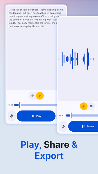 AI Voice Generator, TTS: Svara - عکس برنامه موبایلی اندروید