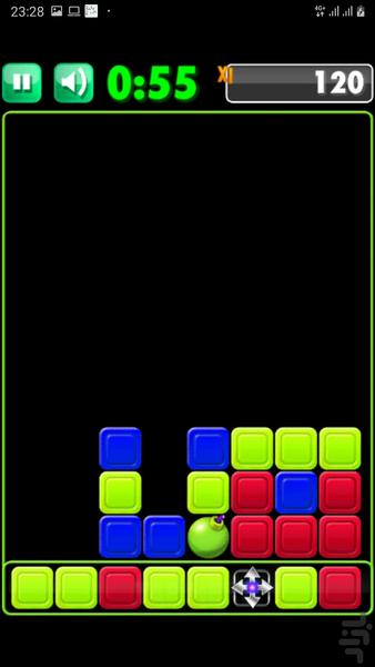 جورچین رنگ ها - Gameplay image of android game