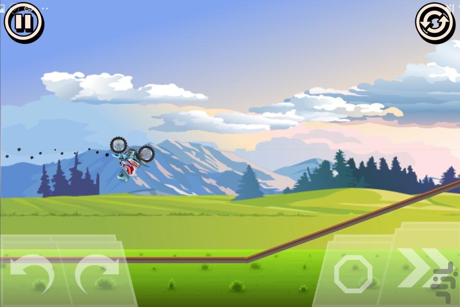 بازی موتورسواری | موتور بازی - Gameplay image of android game