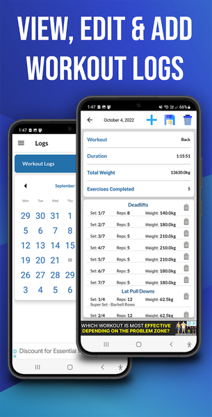 Gym Exercises & Workouts - عکس برنامه موبایلی اندروید