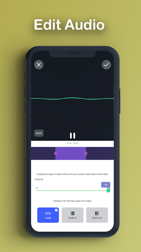 Add Audio to Video - Add Background Music to Video - Image screenshot of android app