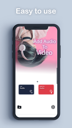 Add Audio to Video - Add Background Music to Video - عکس برنامه موبایلی اندروید