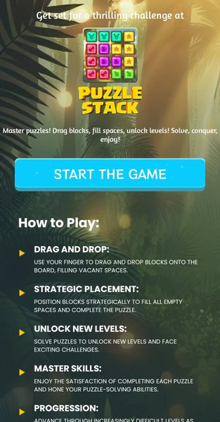 Puzzle Stack - عکس بازی موبایلی اندروید