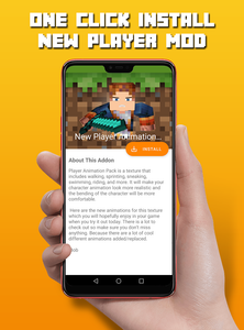 Player Animation Mod for MCPE APK Download 2023 - Free - 9Apps