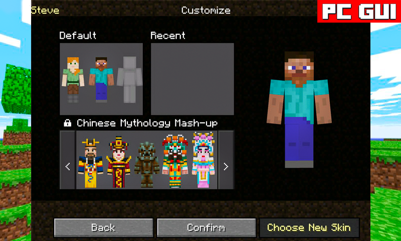 PC GUI Mods for Minecraft PE - Image screenshot of android app