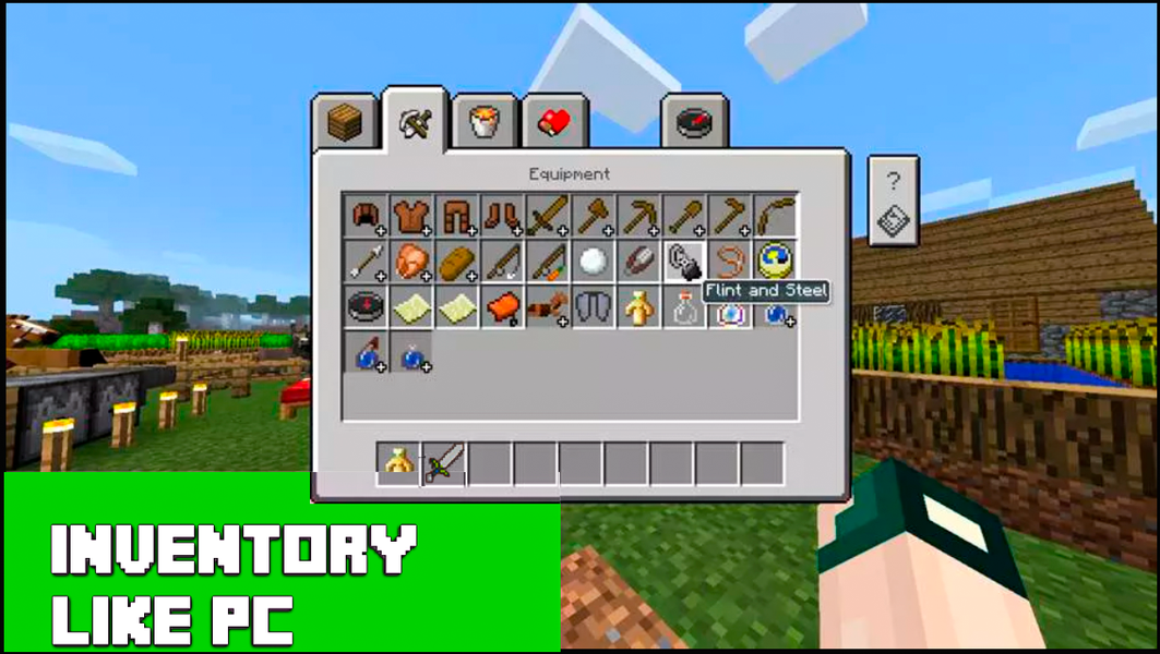 PC GUI Mods for Minecraft PE - Image screenshot of android app