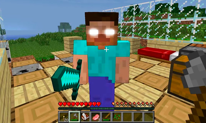 Mod Herobrine for Minecraft PE - Image screenshot of android app