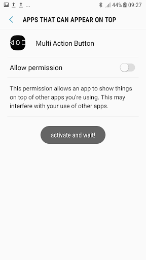 Multi Action Button - عکس برنامه موبایلی اندروید