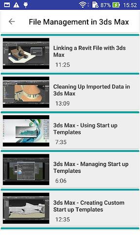 3ds Max Tutorials - Image screenshot of android app