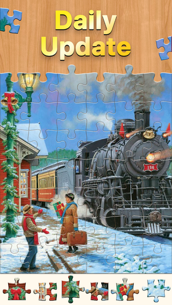 Jigsaw Puzzle: Daily Art Game - عکس بازی موبایلی اندروید