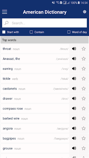 Advanced American Dictionary - Image screenshot of android app