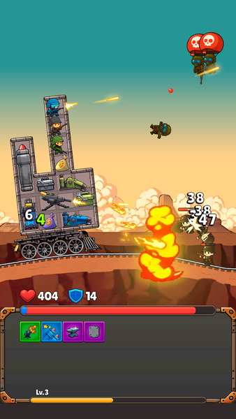 Train Attack: Merge War - عکس بازی موبایلی اندروید
