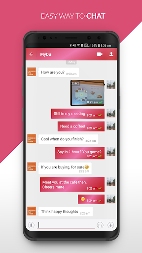 HiU - Messenger - Image screenshot of android app