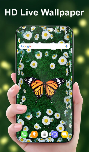 Aesthetic Wallpaper Butterfly - Image screenshot of android app