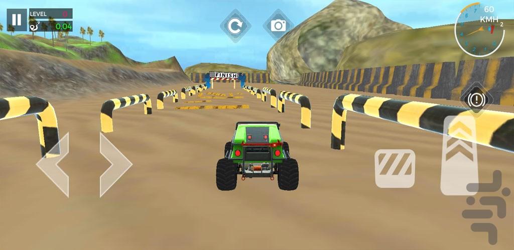 بازی رانندگی با جیپ افرود - عکس بازی موبایلی اندروید
