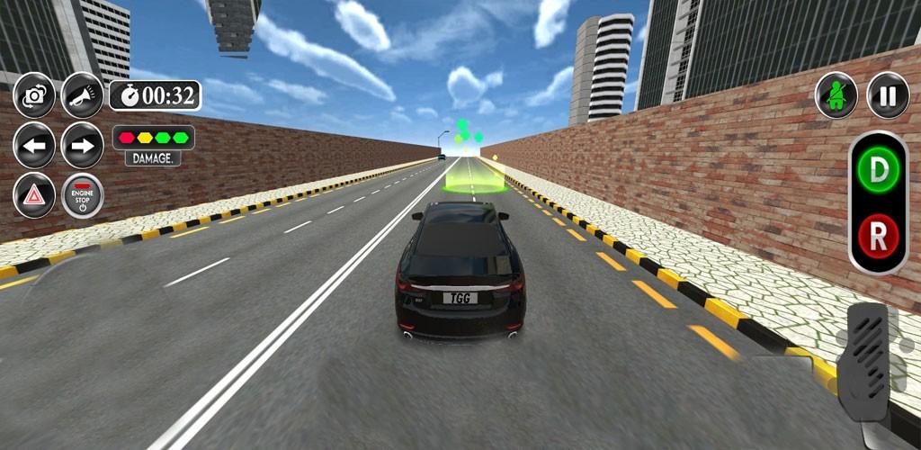 ماشین بازی - آموزش رانندگی - Gameplay image of android game