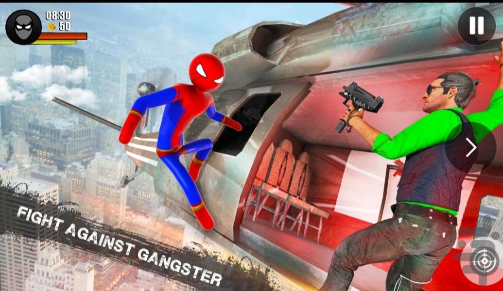 بازی مرد عنکبوتی - Gameplay image of android game