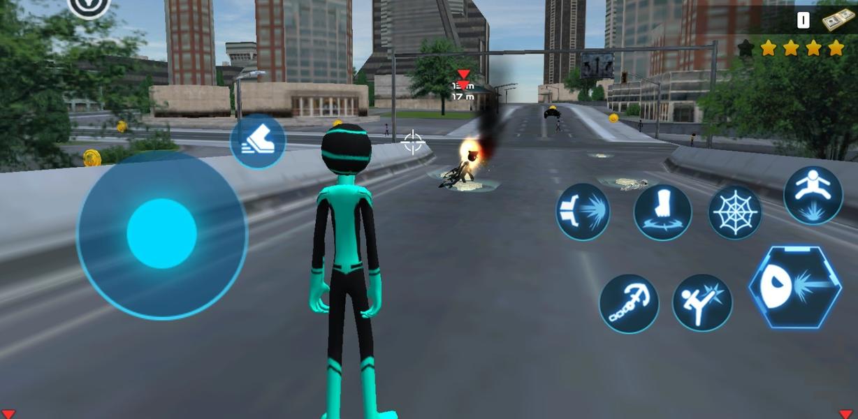 بازی مرد عنکبوتی - Gameplay image of android game