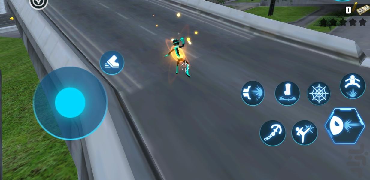 بازی مرد عنکبوتی - Gameplay image of android game
