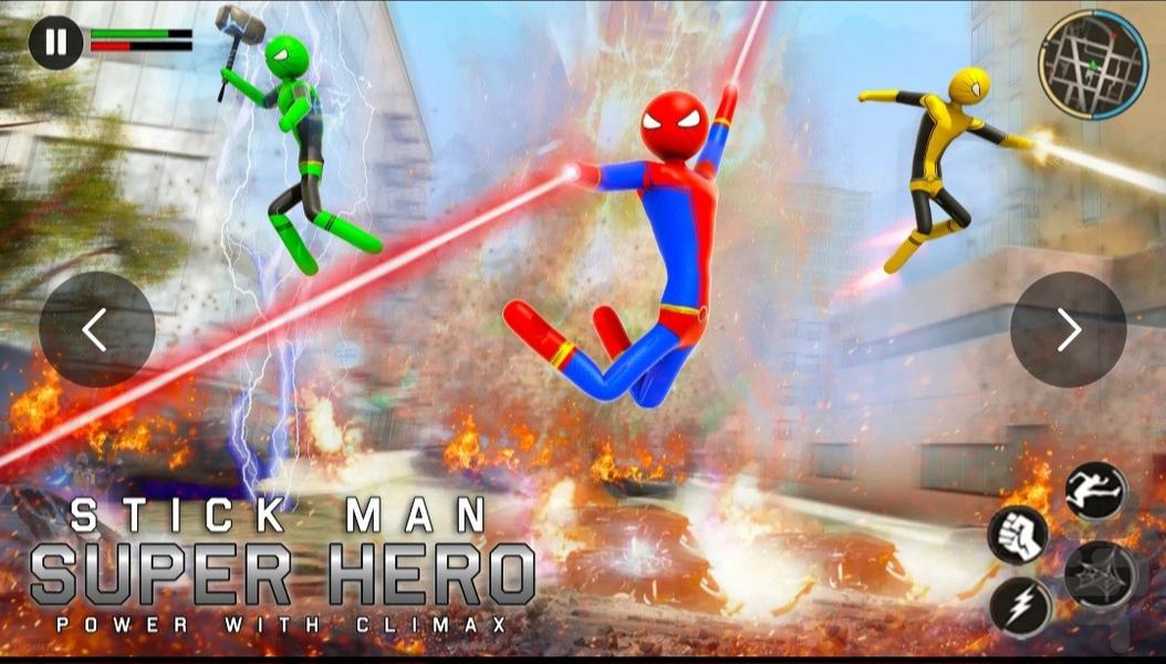 بازی مرد عنکبوتی - Gameplay image of android game