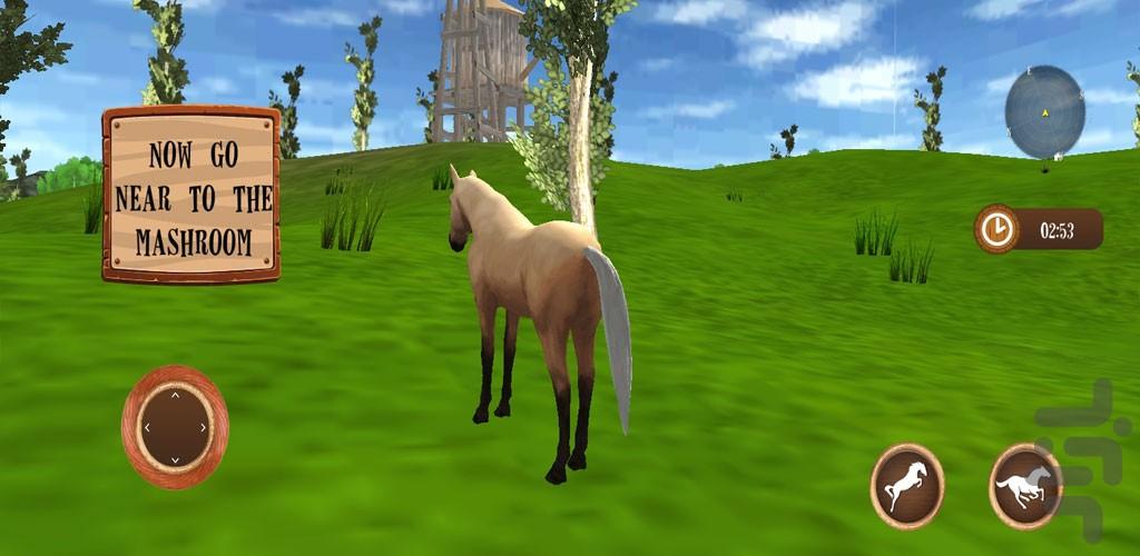 بازی مسابقات اسب سواری - عکس بازی موبایلی اندروید