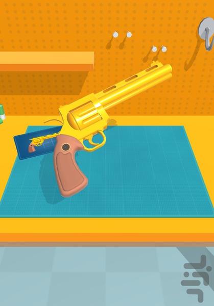 بازی ساخت اسلحه - Gameplay image of android game